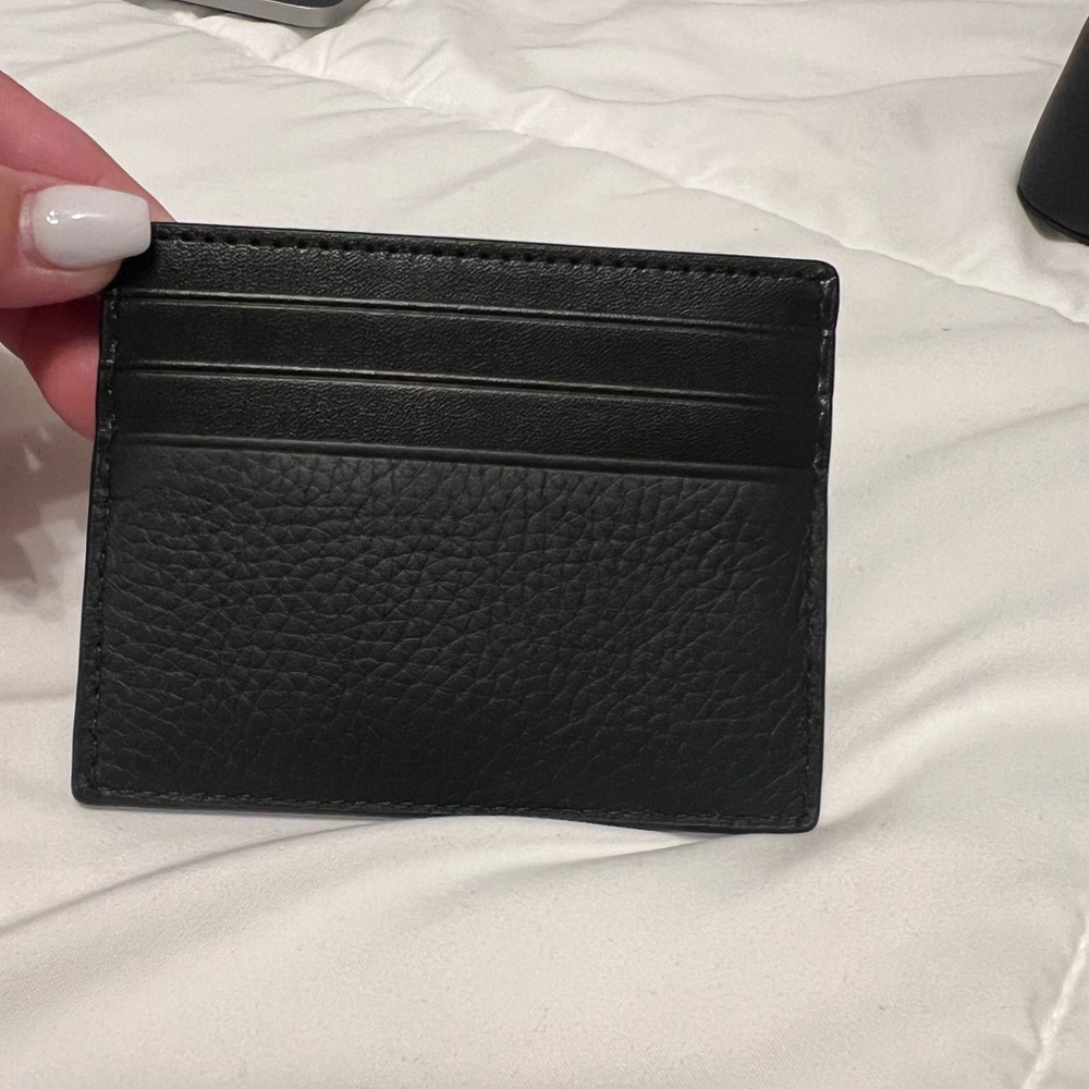 Michael Kors Cooper Pebbled Leather Tall Card Case - Picture 3 of 5